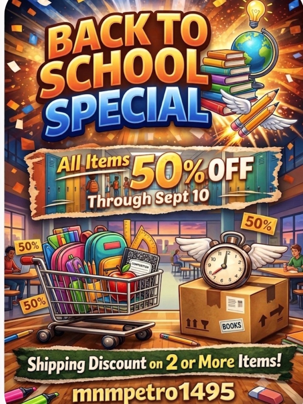 Back to School Special until September 10